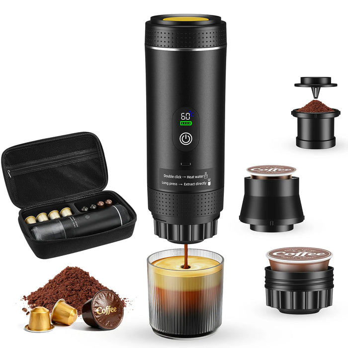 Draagbare Espressomachine met Display | 3-in-1