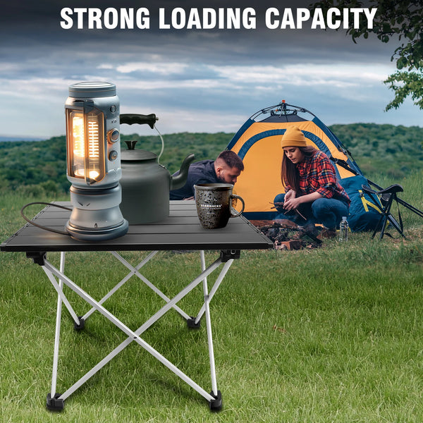 Mini campingtafel opvouwbaar – 850 gram, met draagtas